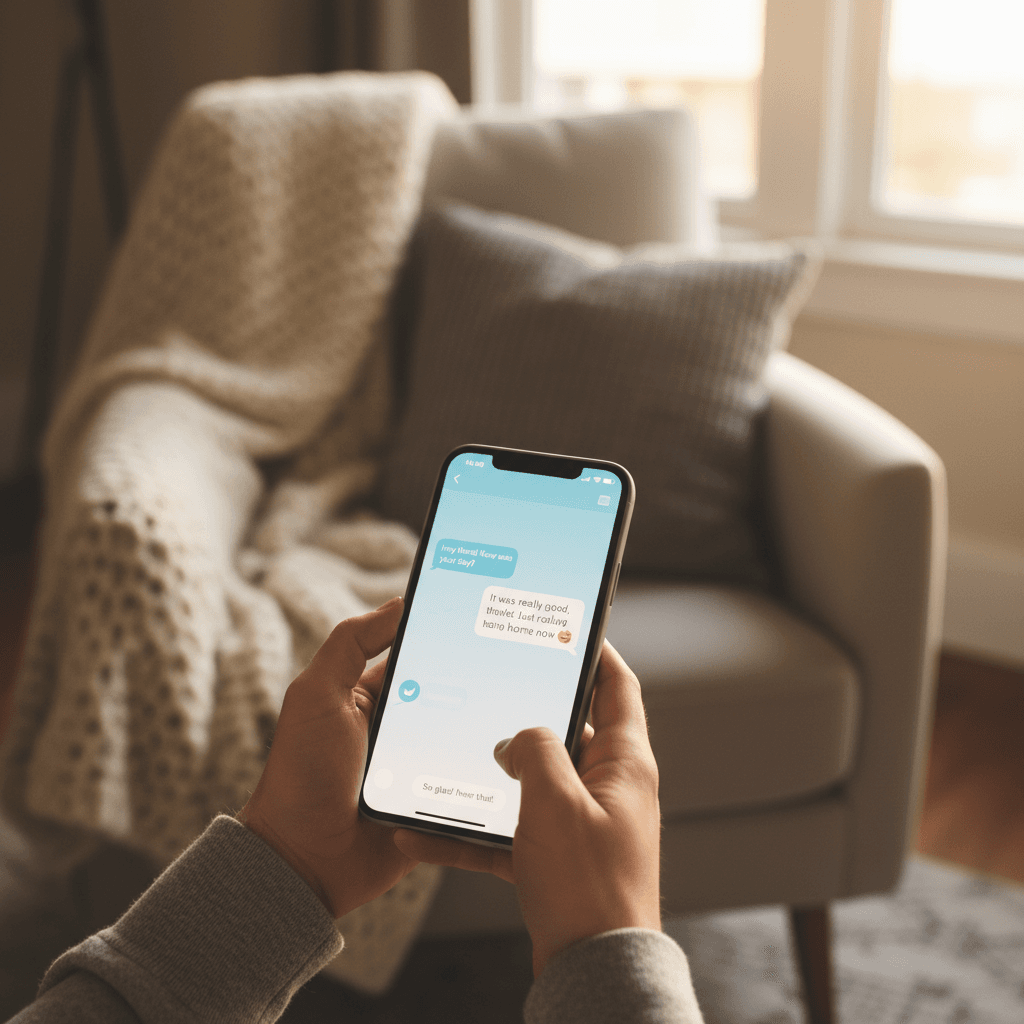 Instant answers on smartphone